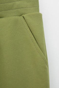 Зелёные брюки для мальчика КР 400615/фисташка к428 брюки Crockid(фото5)
